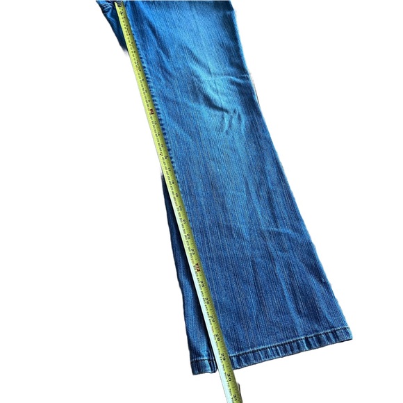 Gloria Vanderbilt straight flare light wash 8 classic jeans Y2K - Picture 10 of 10